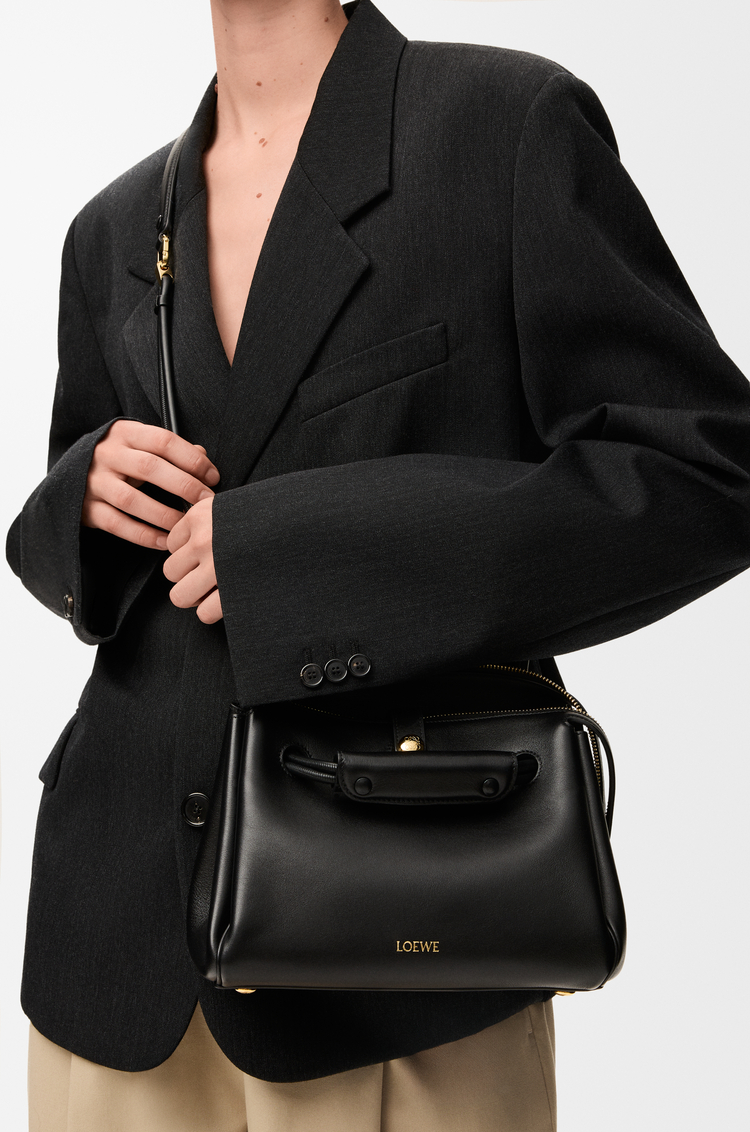 LOEWE Small Madrid bag in supple calfskin Black