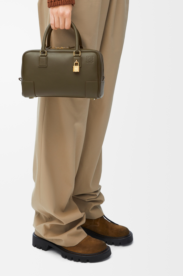 LOEWE Amazona 23 bag in nappa calfskin Dark Khaki