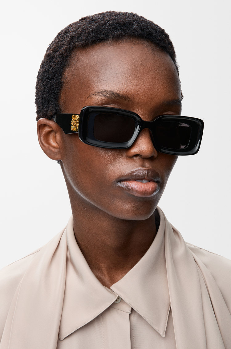 LOEWE Rectangular sunglasses Black