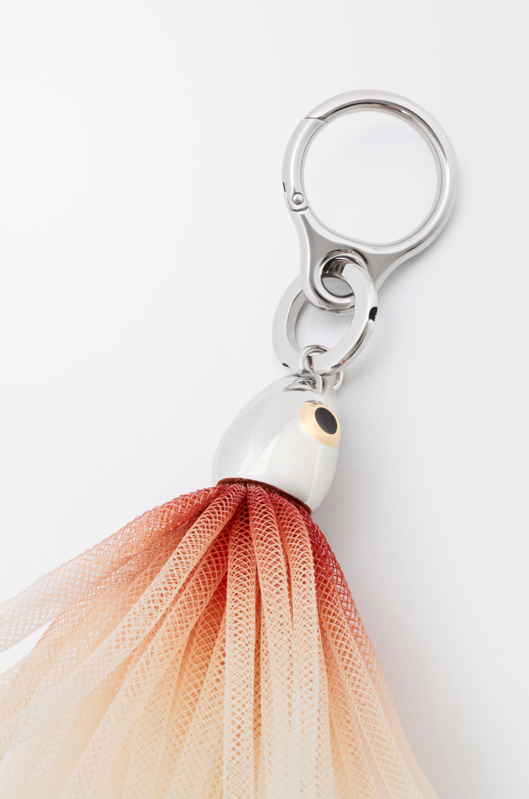 LOEWE Ciondolo Fishing lure Argento/Arancione