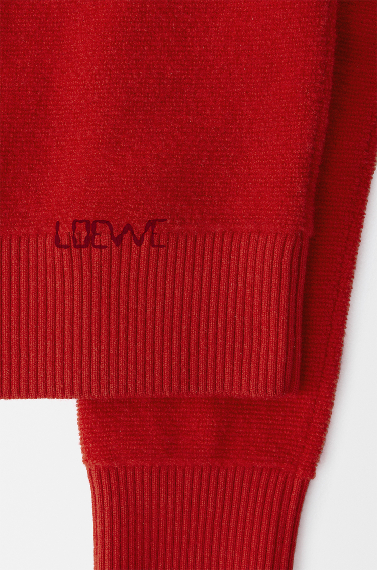 LOEWE Pullover aus Wolle Rot