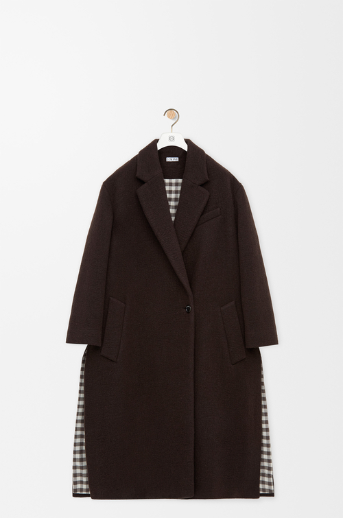 LOEWE Manteau en cachemire Marron