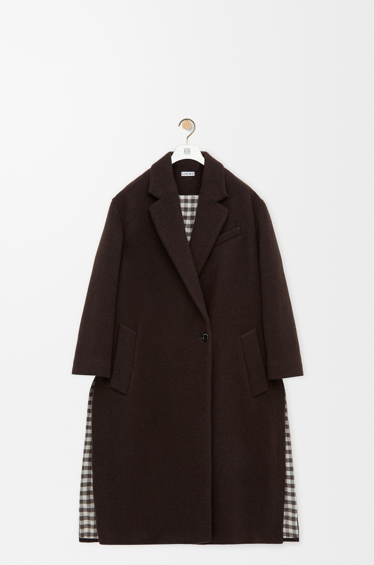 LOEWE Coat in cashmere Brown