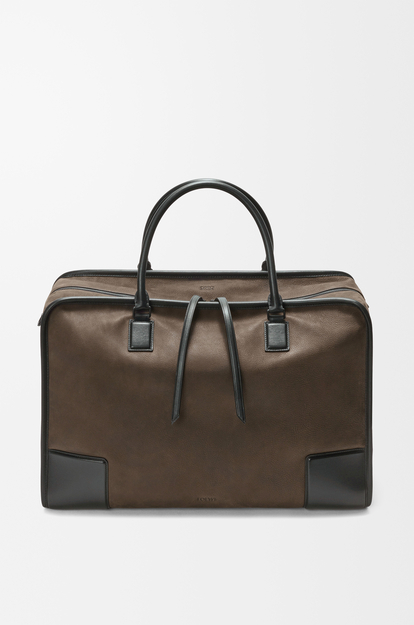LOEWE Amazona 180 duffle in nubuck Khaki