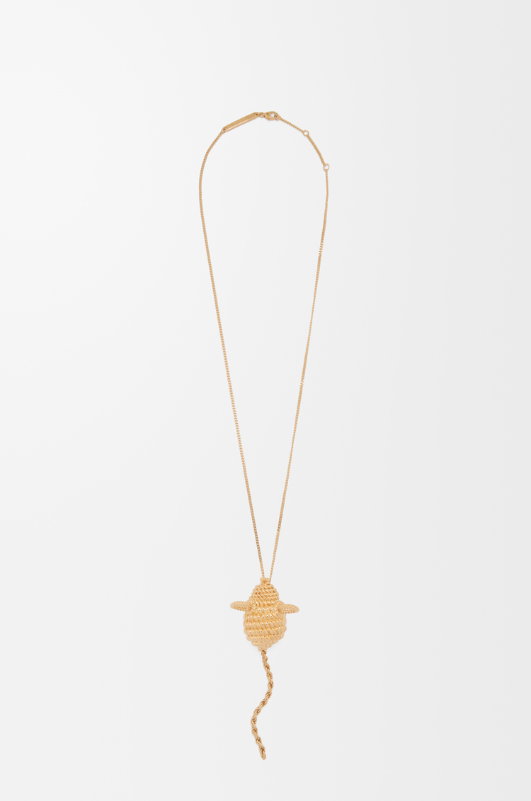 LOEWE Collier souris Doré