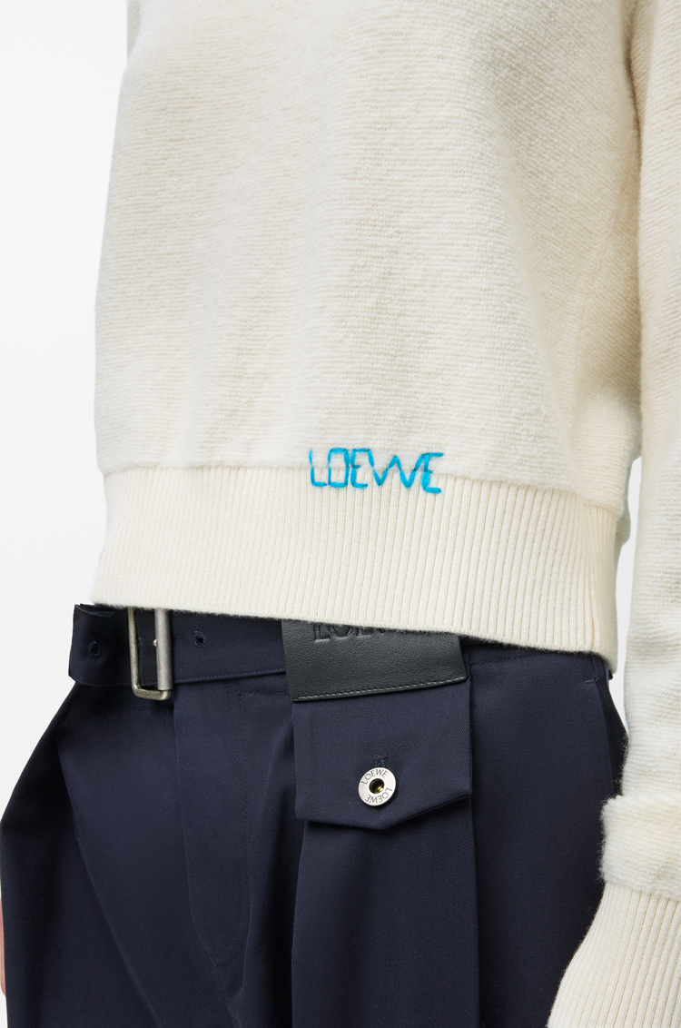 LOEWE Pull en laine Écru