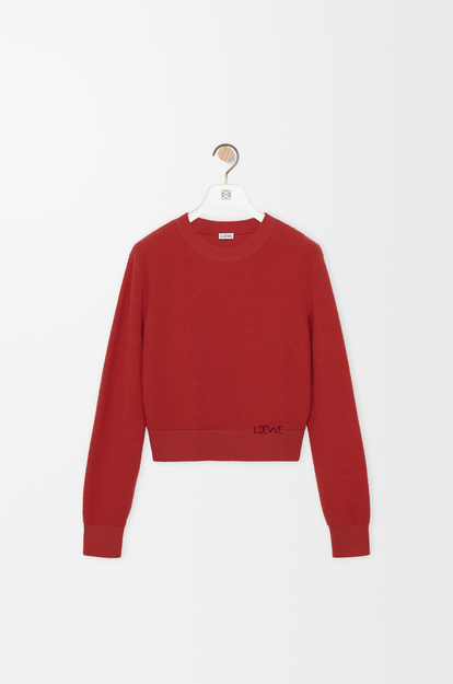 LOEWE Sweater in wool Red