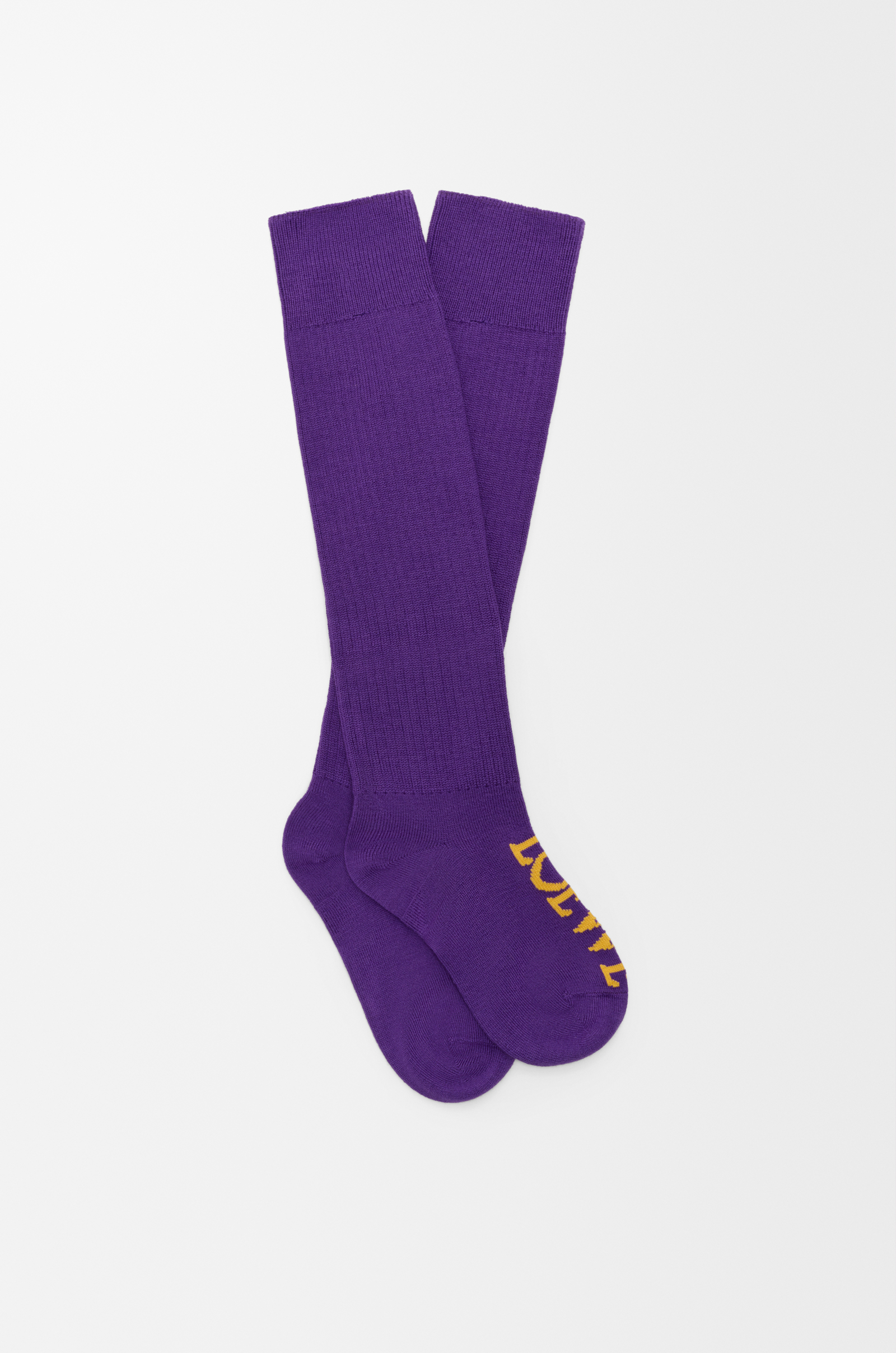 LOEWE Socks in wool Purple
