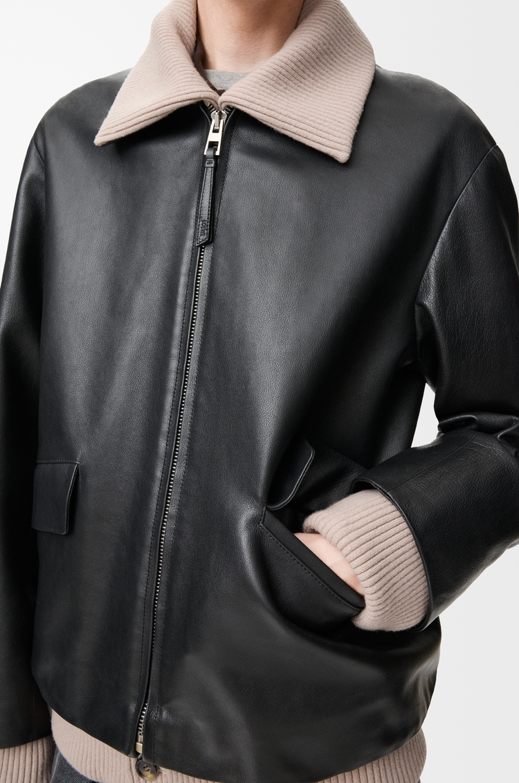 LOEWE Giacca in nappa di bufalo Nero