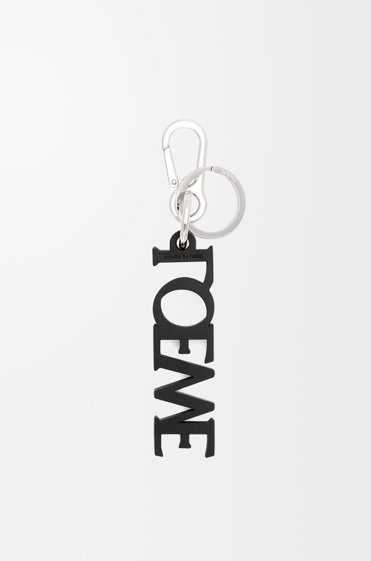 LOEWE LOEWE Signature charm in smooth calfskin Black