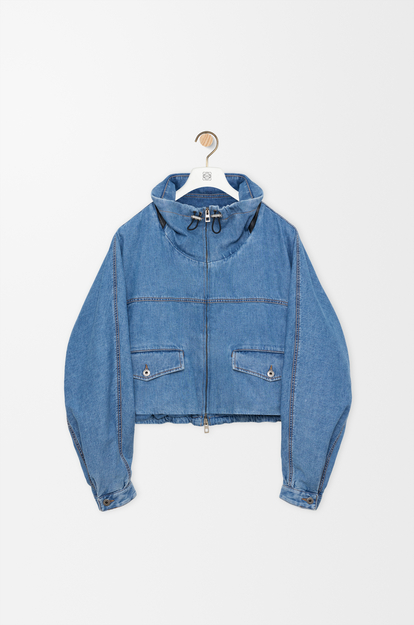 LOEWE Jacket in denim Light Blue