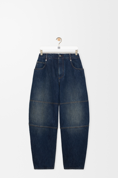 LOEWE Barrel jeans in denim Dark Blue