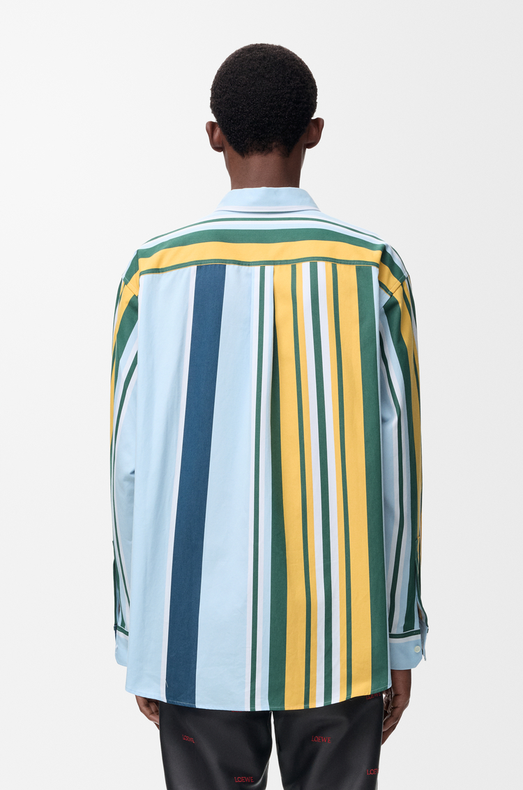 LOEWE 棉質襯衫 Yellow/Multicolor