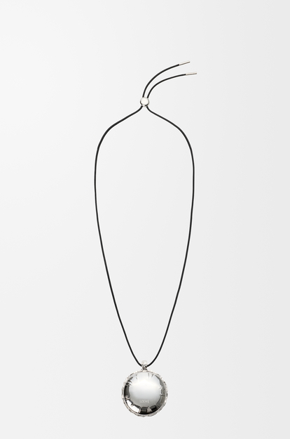 LOEWE Blown inflated pendant in brass Silver/Gold