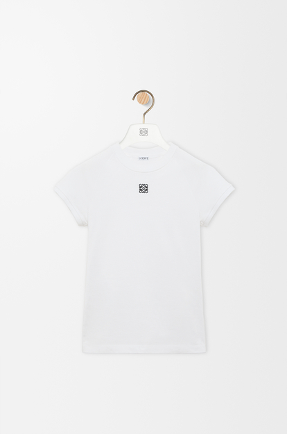LOEWE Small fit T-shirt in cotton blend White