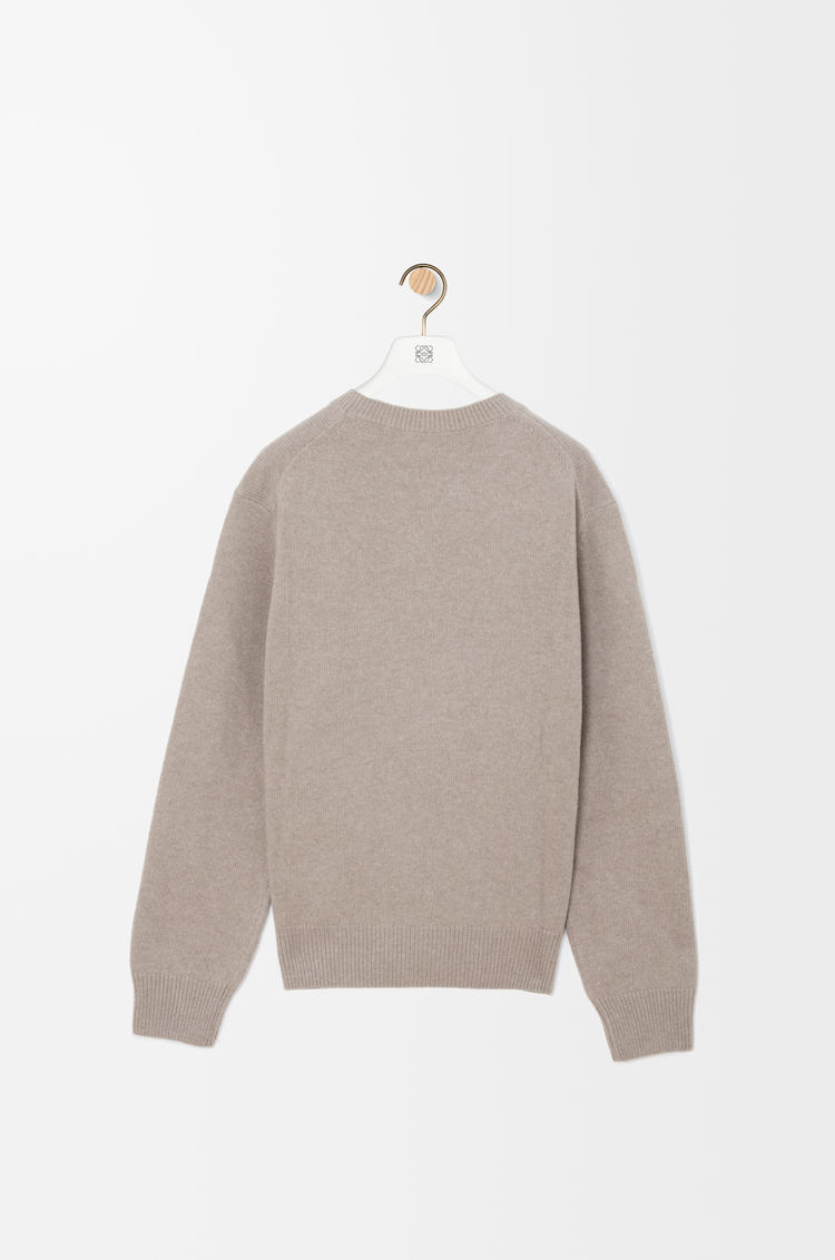 LOEWE Pull en laine Gris Clair