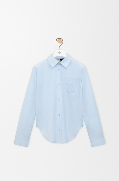 LOEWE Shirt in cotton blend Light Blue