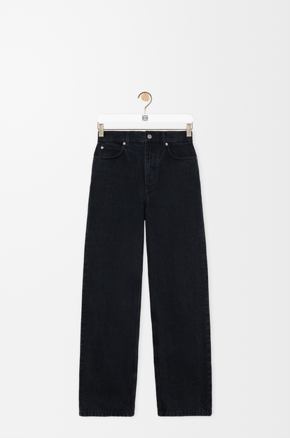 LOEWE Anagram jeans in denim Black