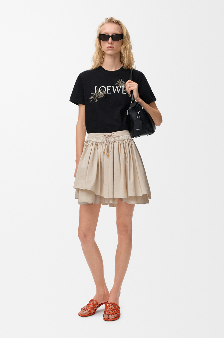 LOEWE Embellished T-shirt in cotton Black