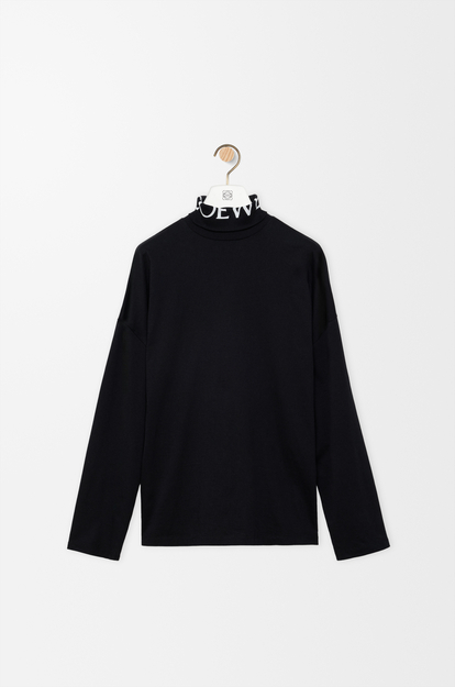 LOEWE Top in cotton Black