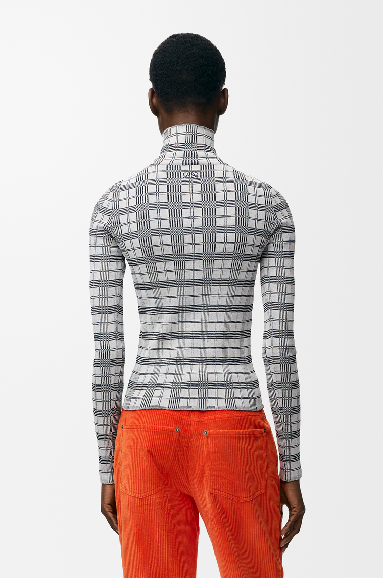 LOEWE Top in viscose blend White/Navy