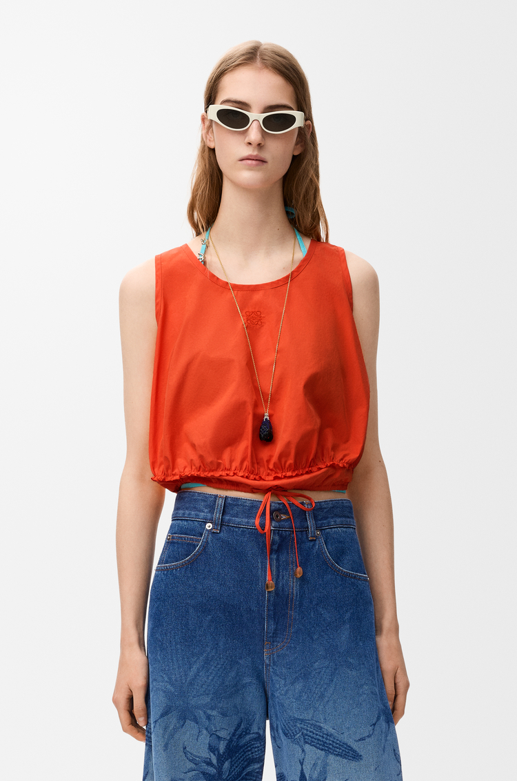 LOEWE Haut en coton Orange