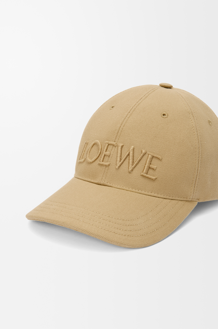LOEWE Gorra LOEWE en lona Arena