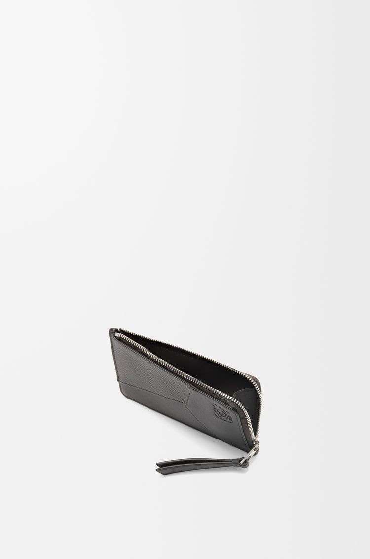 LOEWE Puzzle long coin cardholder in classic calfskin Dark Grey