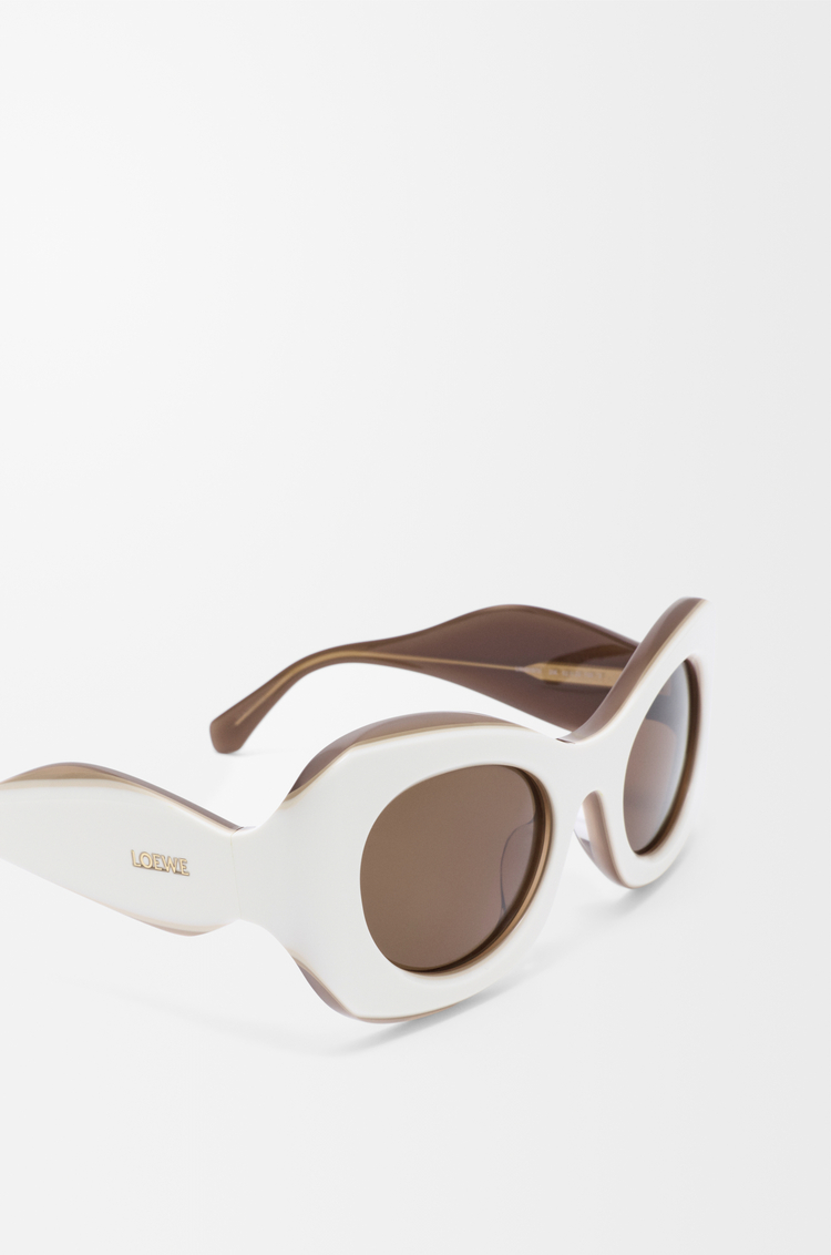 LOEWE Gafas de sol Sierra Butterfly Blanco