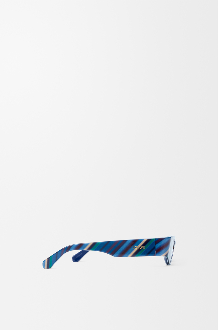 LOEWE Flash 纤薄猫眼造型太阳眼镜 海军蓝