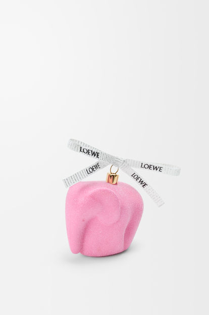 LOEWE Bauble in blown glass Cotton Candy 