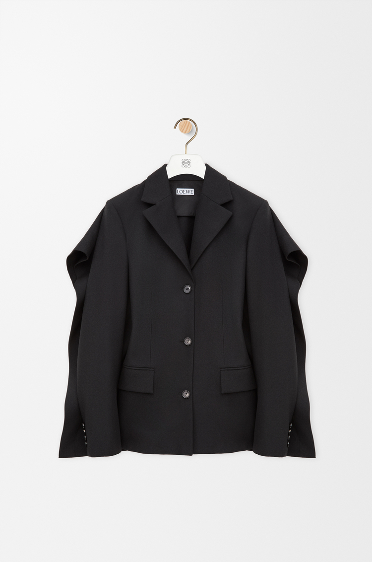LOEWE Veste en laine Noir