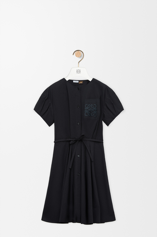 LOEWE Chemisier in misto cotone Nero