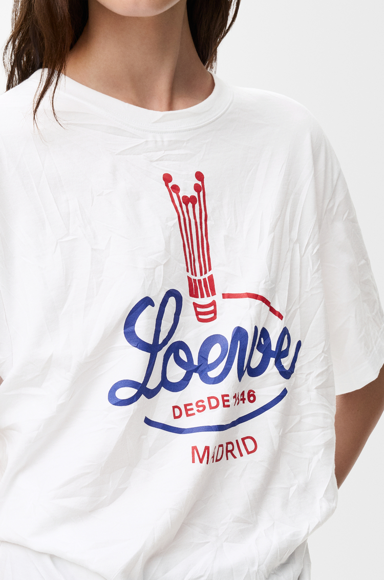 LOEWE T-shirt in cotton blend White
