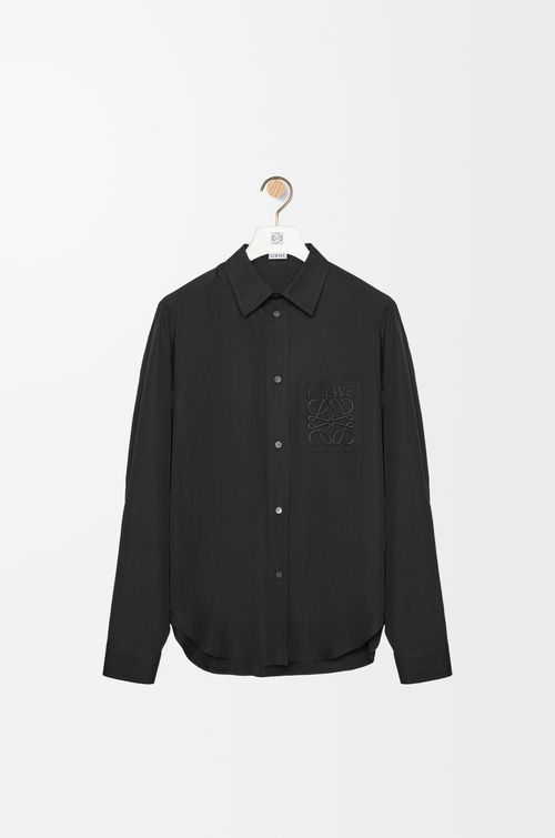 LOEWE Hemd aus Baumwolle Schwarz