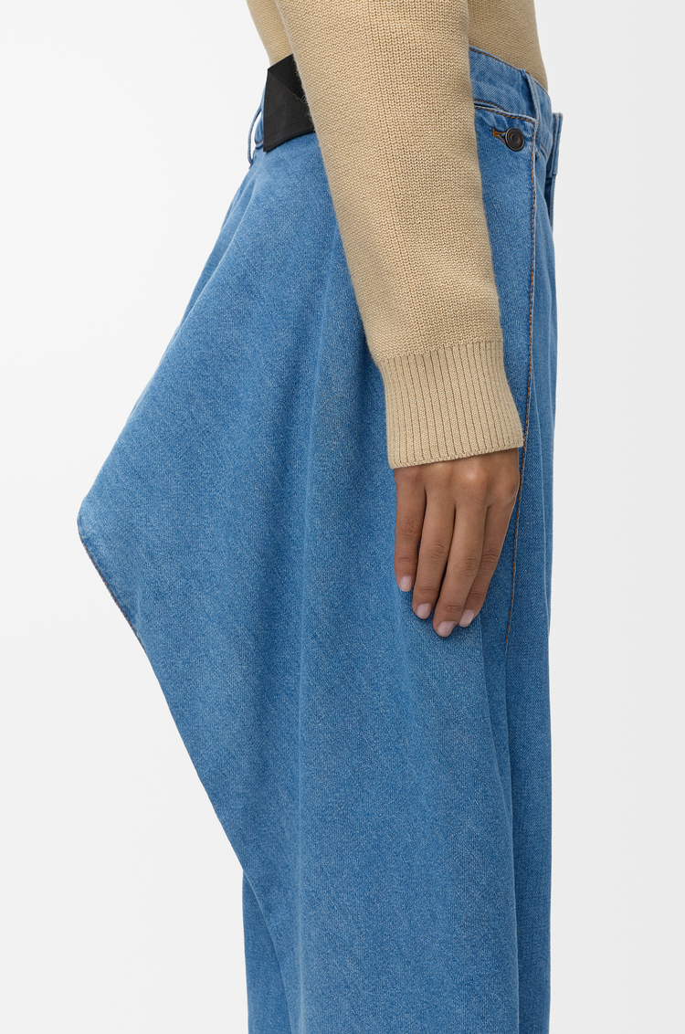 LOEWE Pantalón vaquero en denim Azul Claro