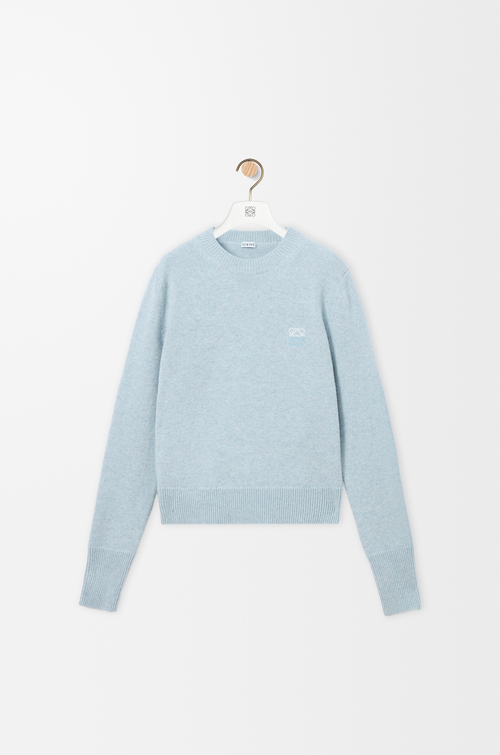 LOEWE Pullover aus Wolle Hellblau