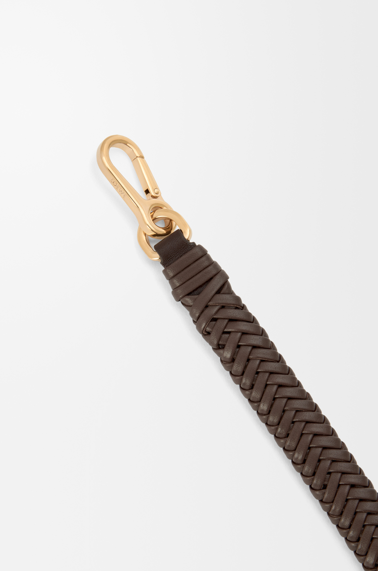 LOEWE Arrow short strap in classic calfskin Chocolate