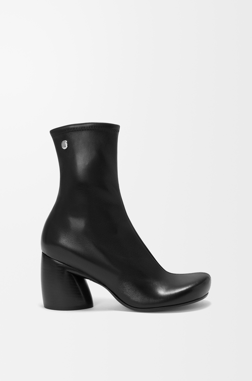 LOEWE Oval bootie in stretch nappa lambskin Black
