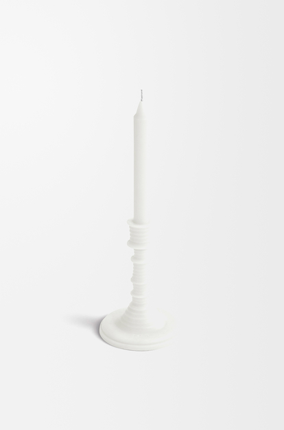 LOEWE Oregano wax candleholder White