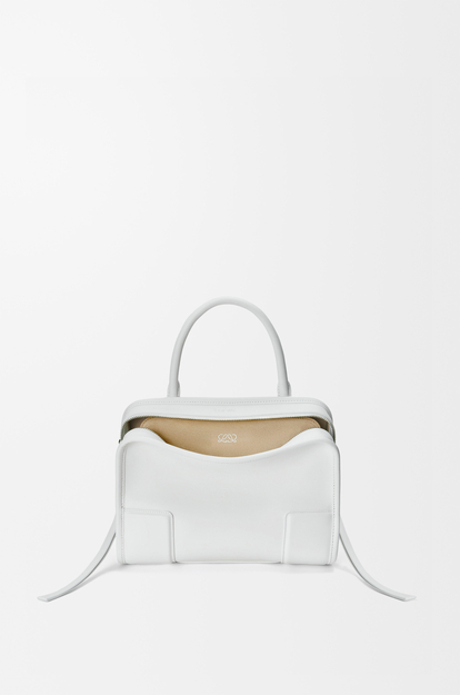 LOEWE Small Amazona 180 bag in soft calfskin White