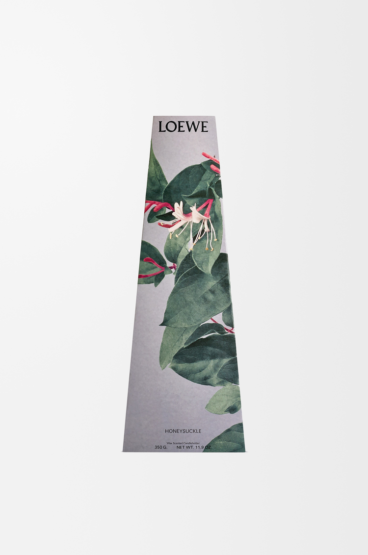 LOEWE 忍冬蠟質燭台 黃色