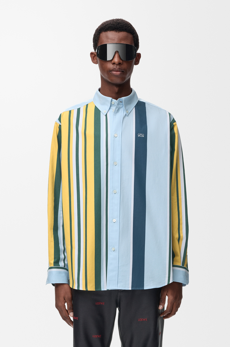 LOEWE 棉質襯衫 Yellow/Multicolor