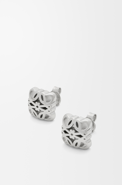 LOEWE Anagram Bombé earrings in sterling silver Silver