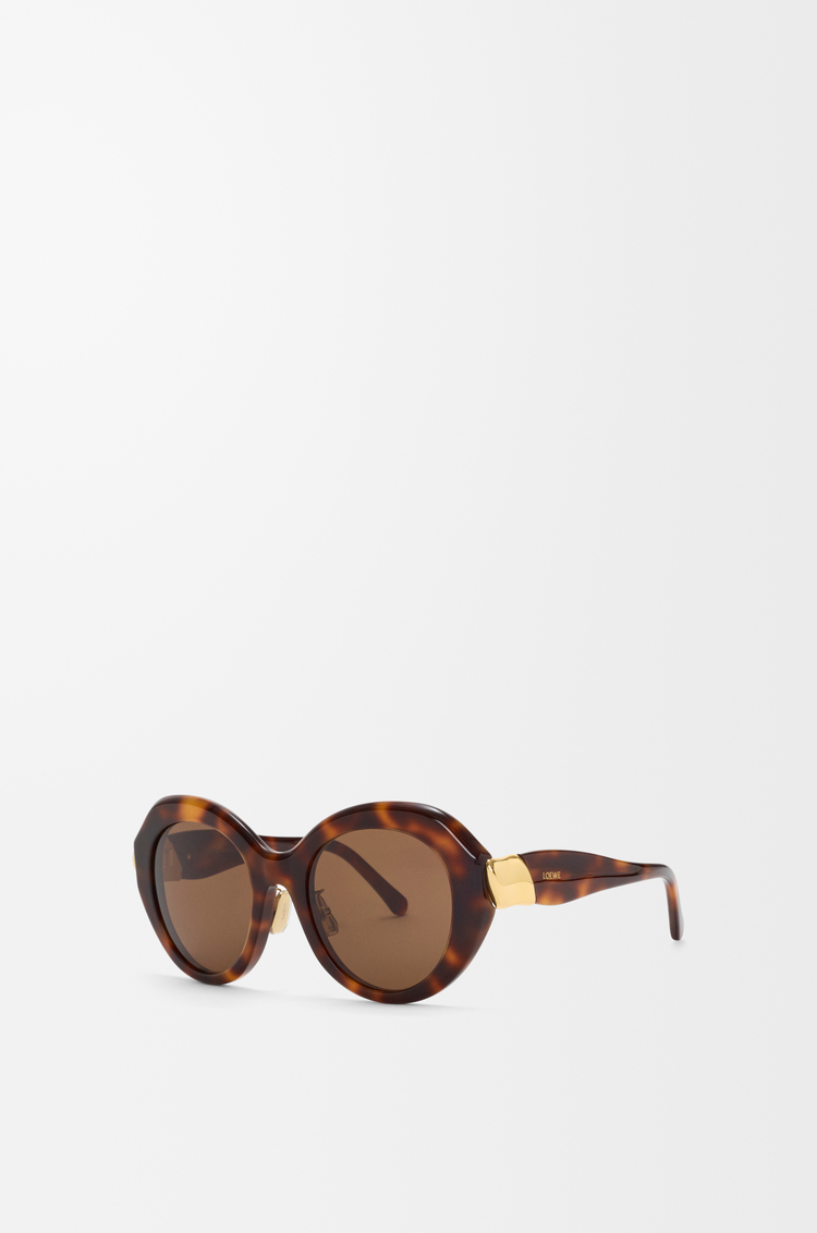 LOEWE Coil Butterfly sunglasses Havana