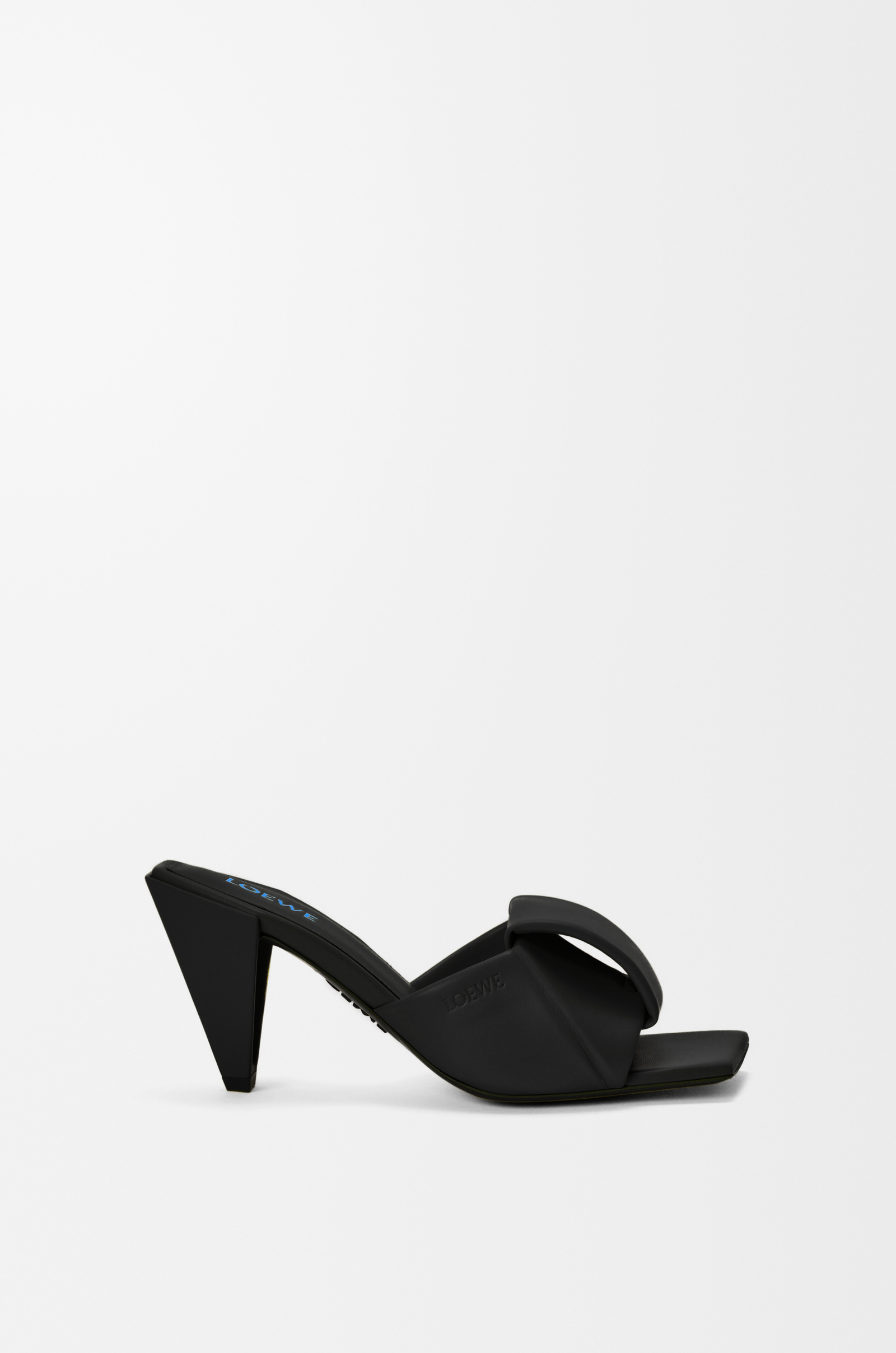 LOEWE Origami slide in lambskin Black