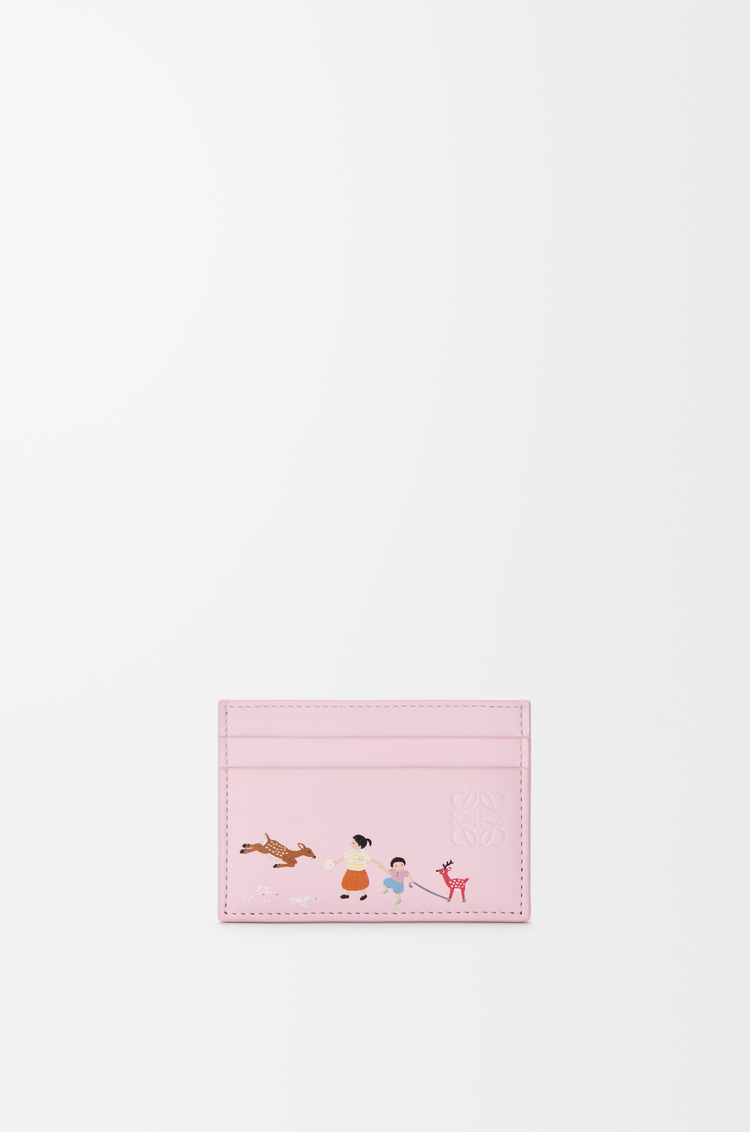 LOEWE シカ プレーン カードホルダー（ナパカーフ） ブロッサム