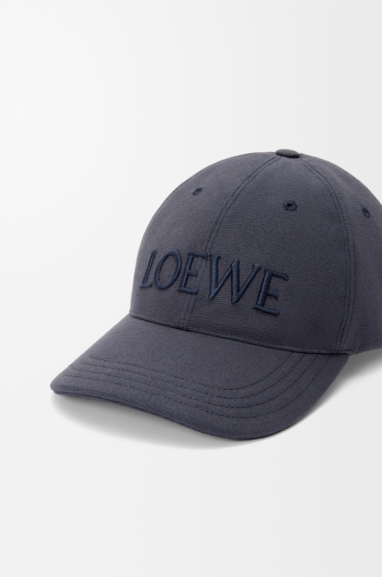 LOEWE Cappello LOEWE in tela Blu Navy