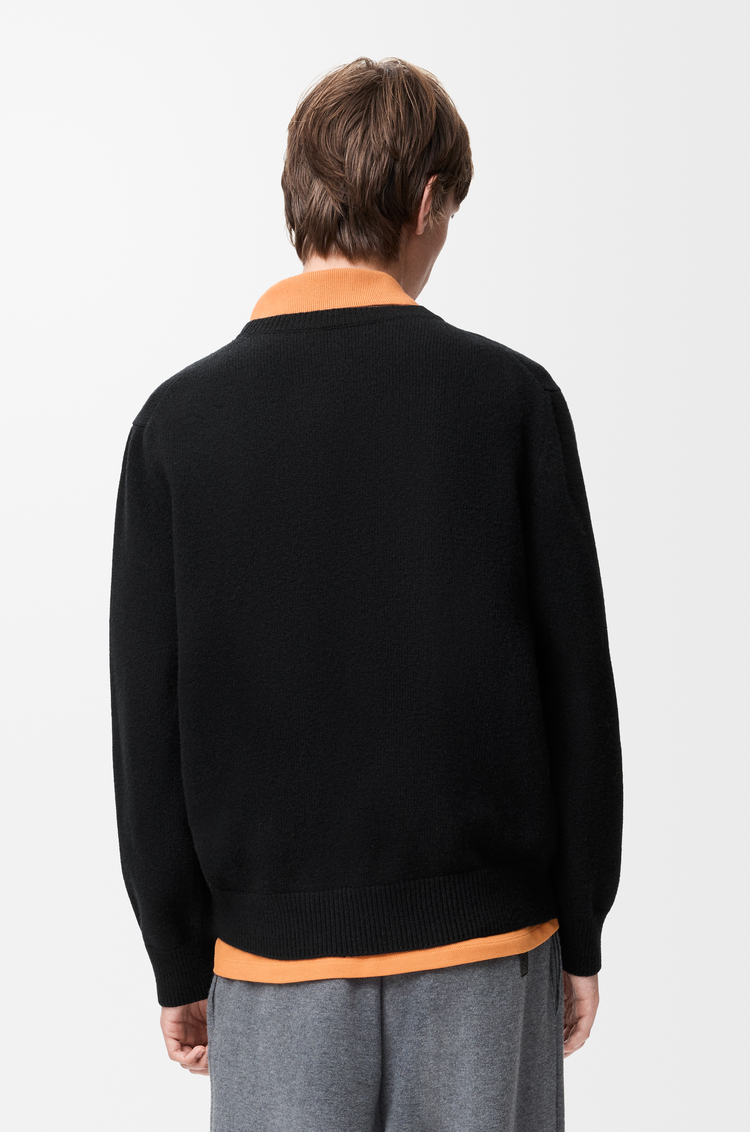 LOEWE Pull en laine Noir