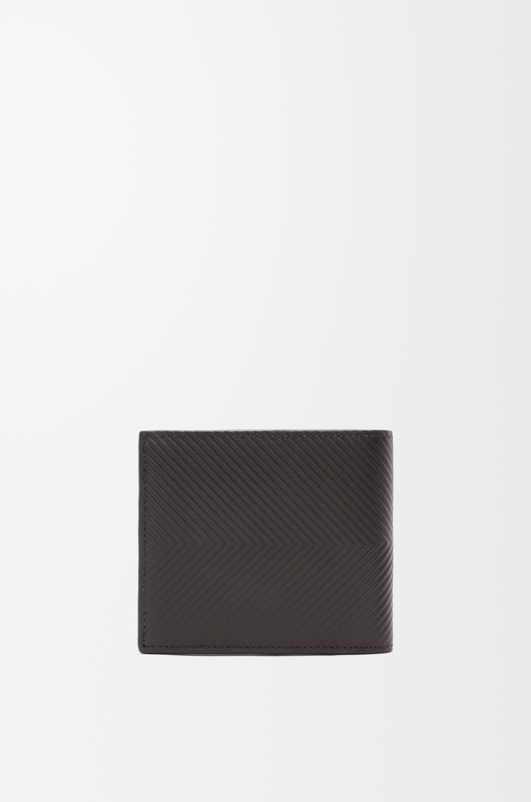 LOEWE 바이폴드 지갑 - 텍스처드 클래식 카프스킨 다크 그레이